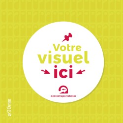 Sous-Verre rond personnalisé